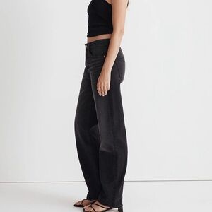 Low-Slung Straight Jeans -